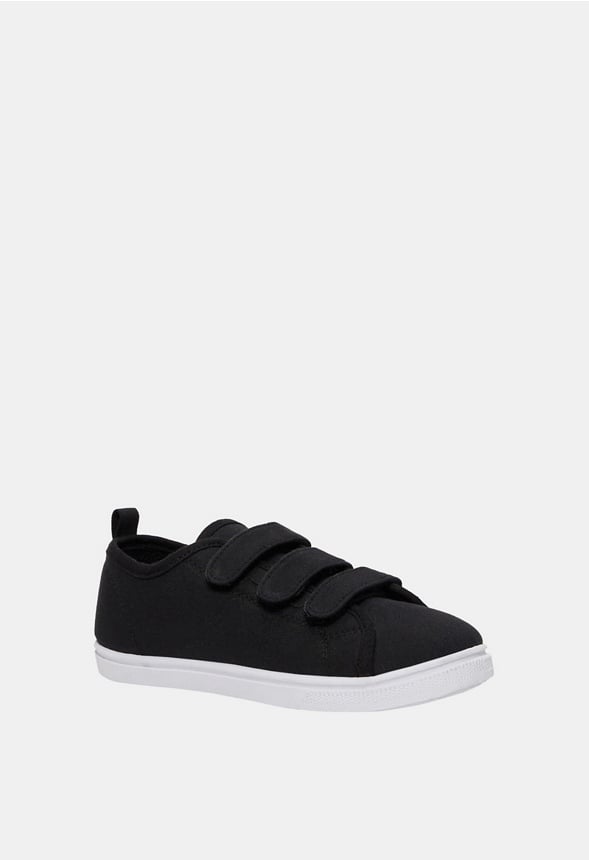 Multi-Strap Trainers Black