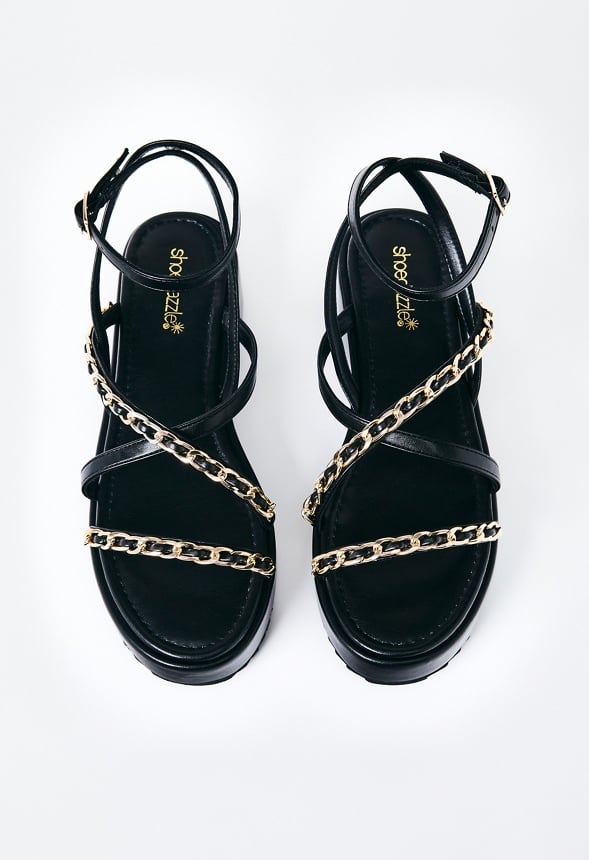 Kiara Platform Sandal Black