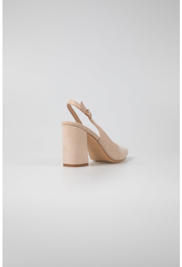 Mia Ankle Strap Pump Blush