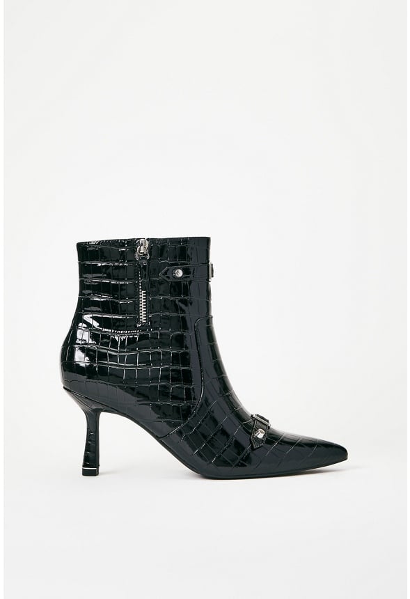 Lennox Stiletto Ankle Boot Black