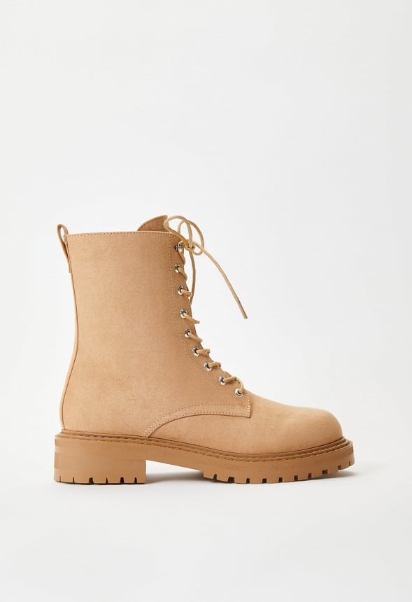 Briar Lace Up Ankle Boot Sand