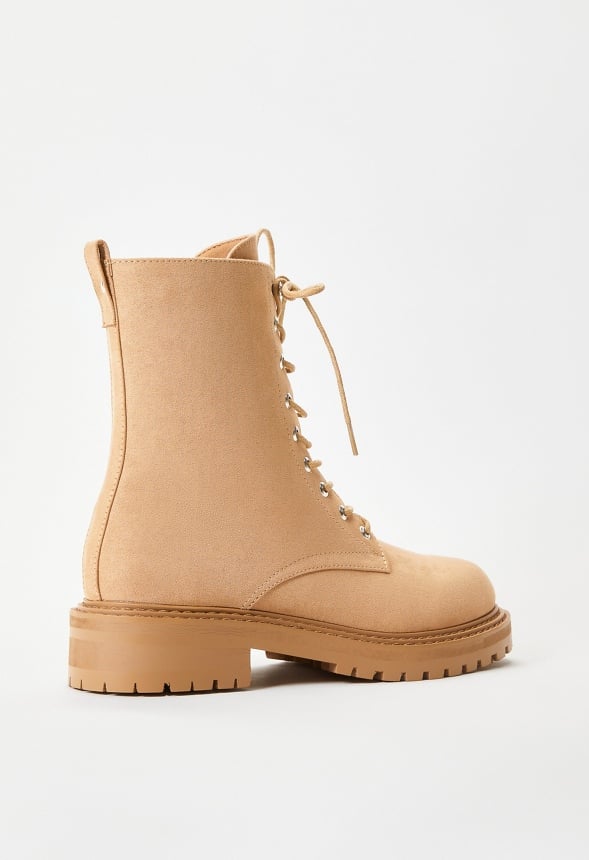 Briar Lace Up Ankle Boot Sand