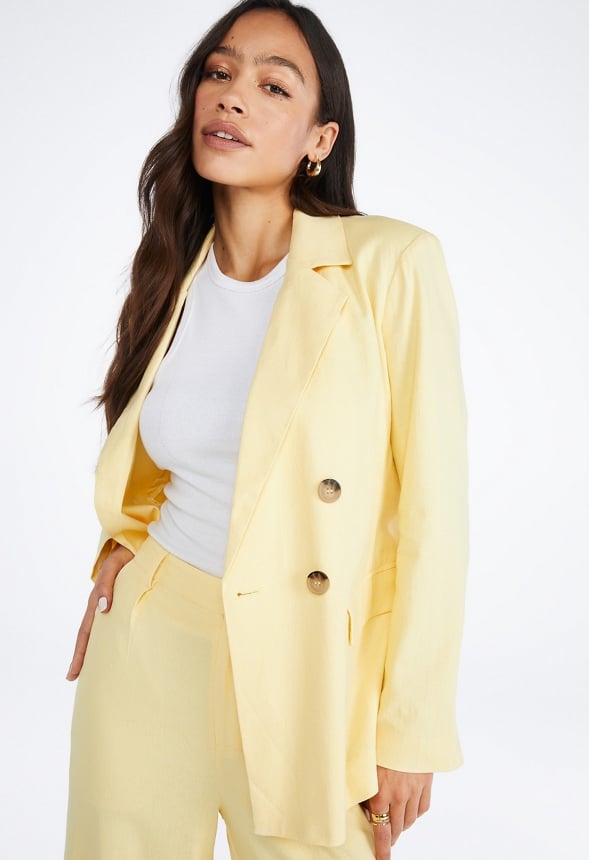 City Blazer Pale Banana