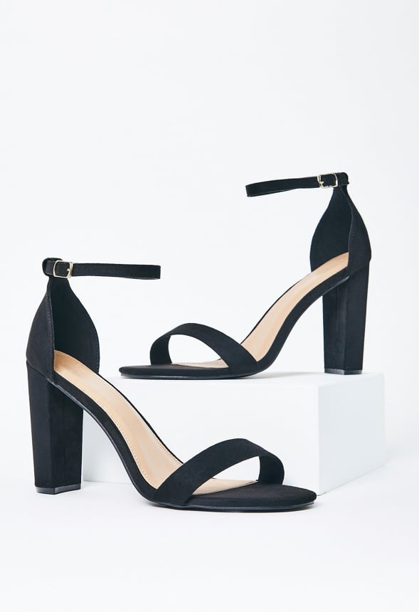 Lorelai Block Heeled Sandal Black
