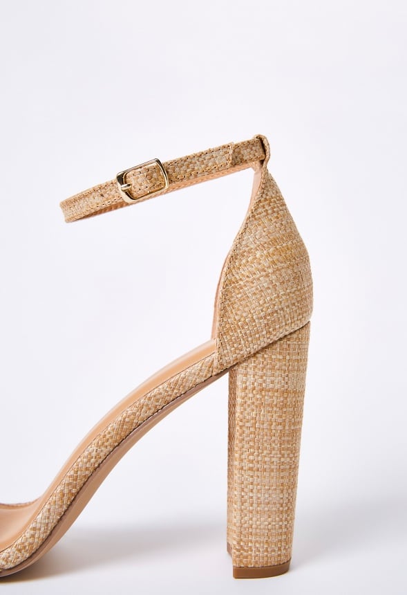 Lorelai Block Heeled Sandal Light Brown