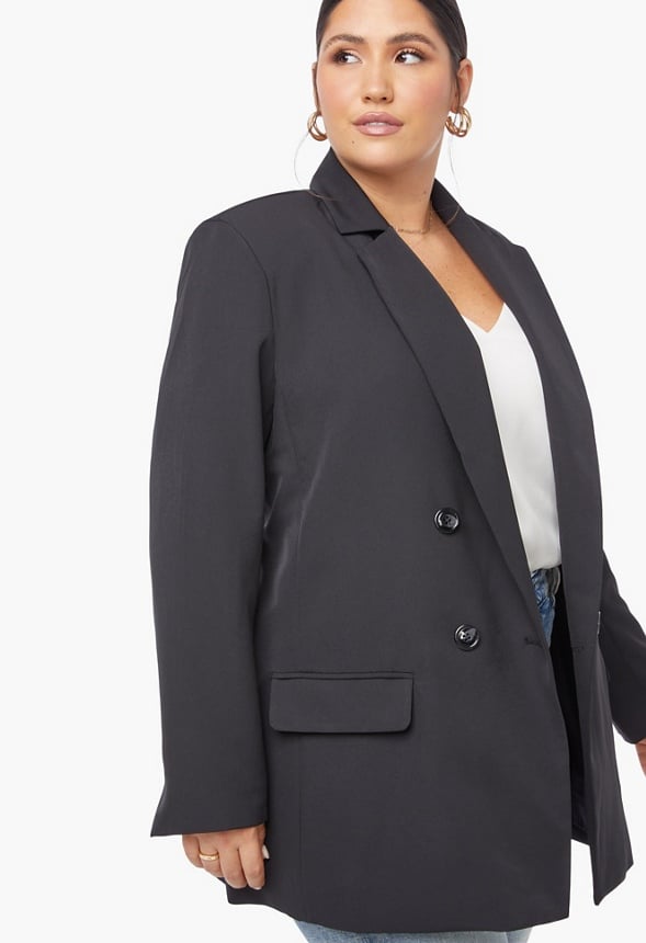 City Blazer Black Caviar