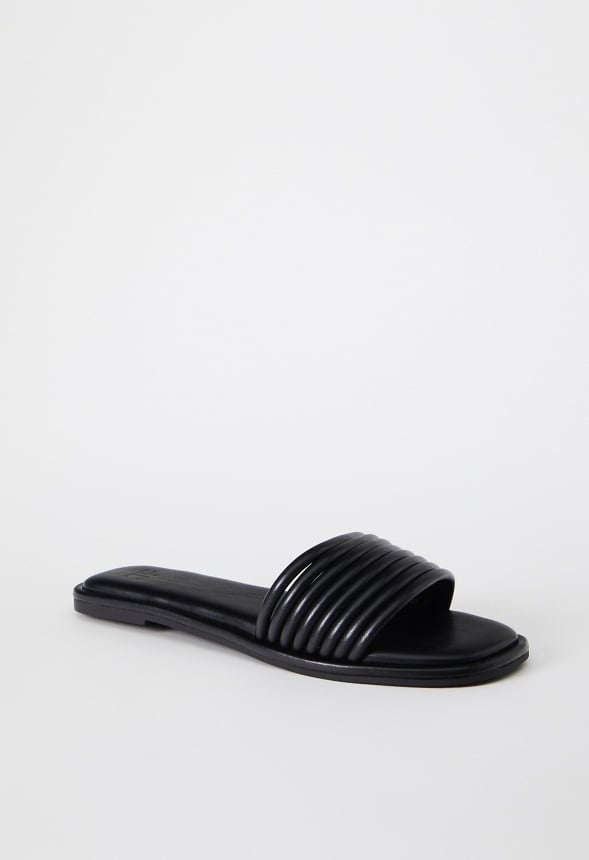 Talia Slider Sandal Black