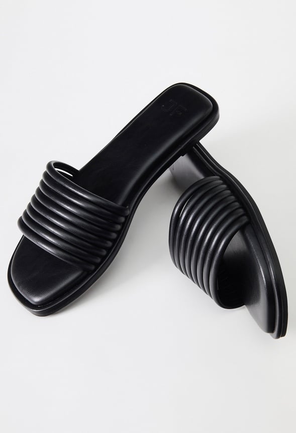 Talia Slider Sandal Black