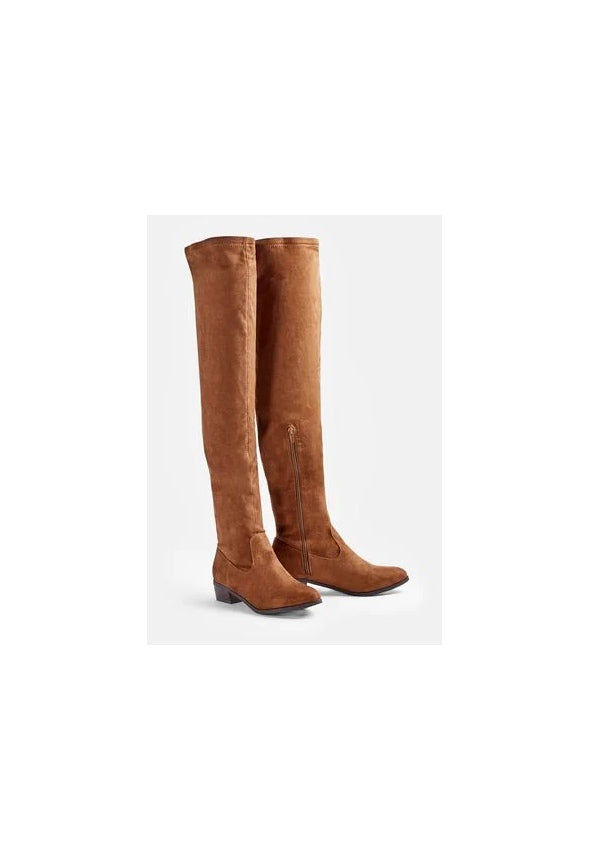 Trixie Flat Boot Tobacco