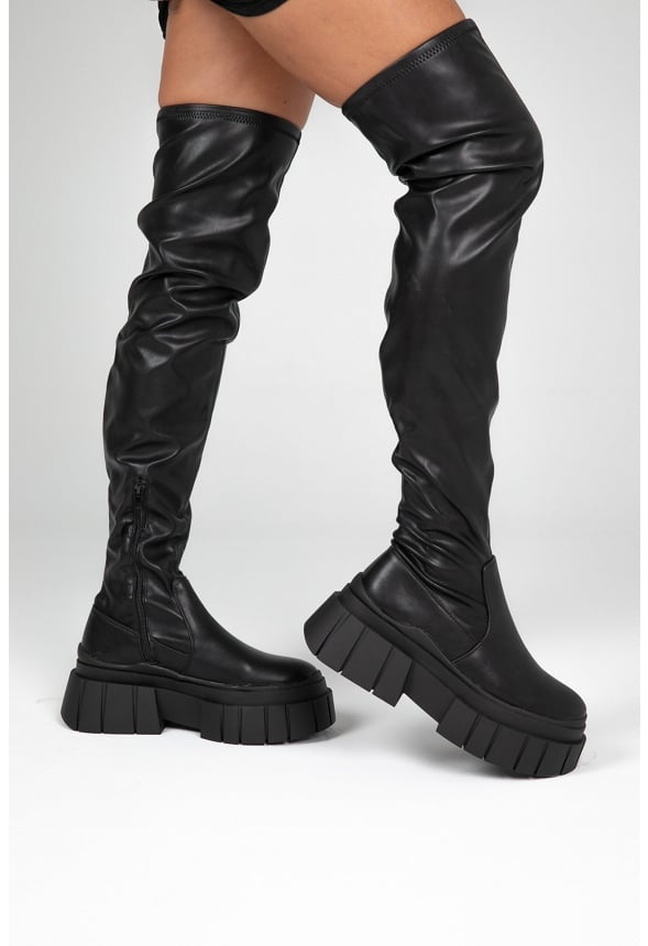 Clara Tall Boot Black