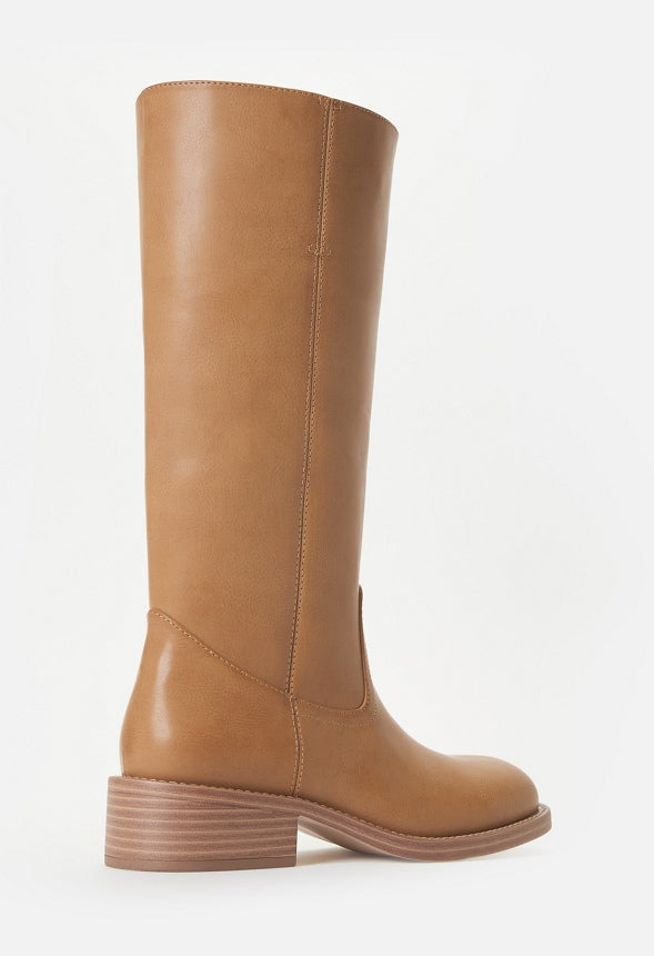 Willa Flat Boot Banana