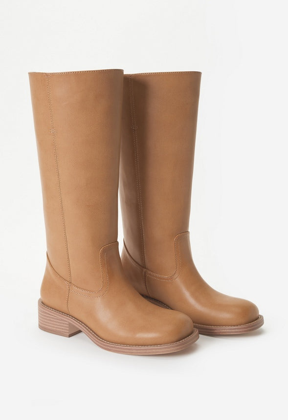 Willa Flat Boot Banana