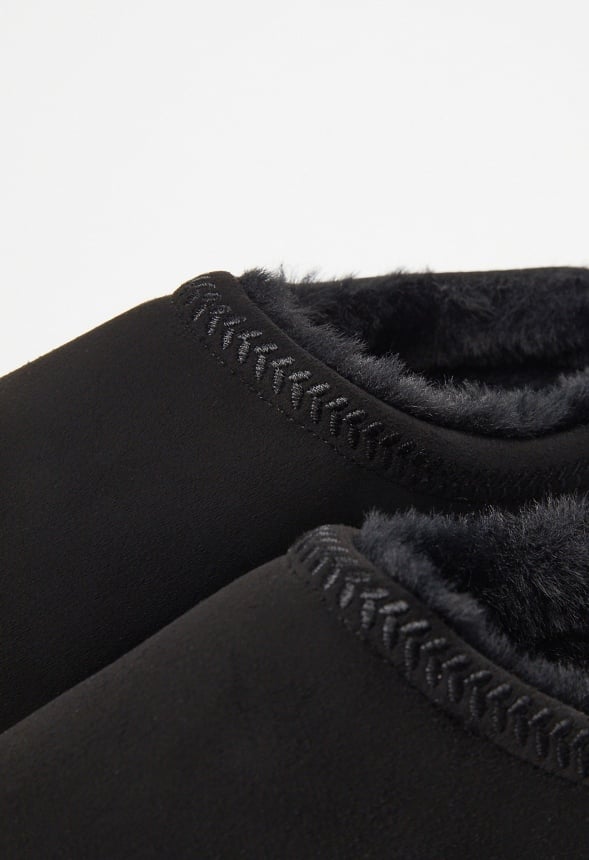 Hailey Platform Fuzzie Black