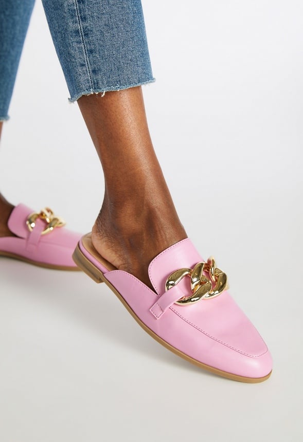 Marissa Flat Mule Moonlite Mauve