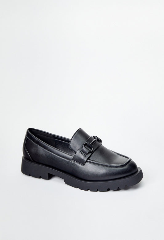 Frankie Flat Loafer Black