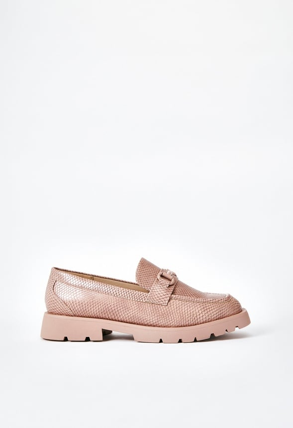Frankie Flat Loafer Blush