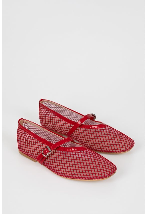 Arabella Ballet Flat Red