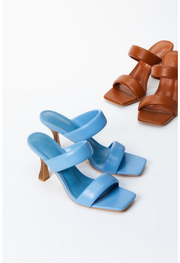 Amora Heeled Sandal French Oak