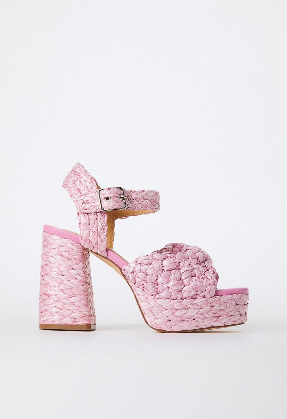 Rosalie Heeled Sandal Moonlite Mauve