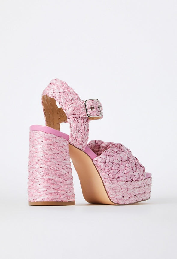Rosalie Heeled Sandal Moonlite Mauve