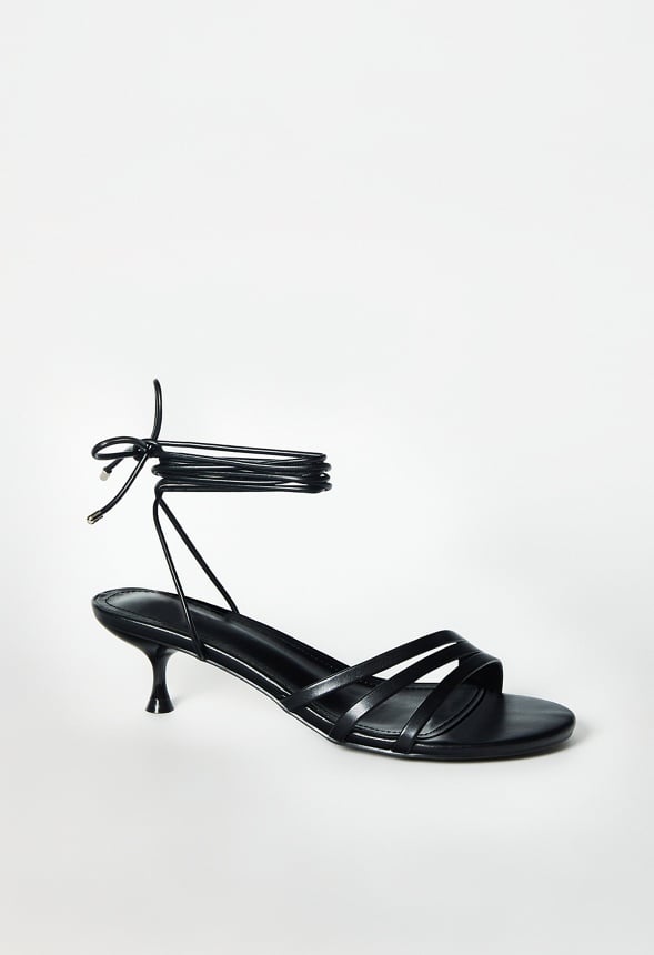 Jesamine Heeled Sandal Black