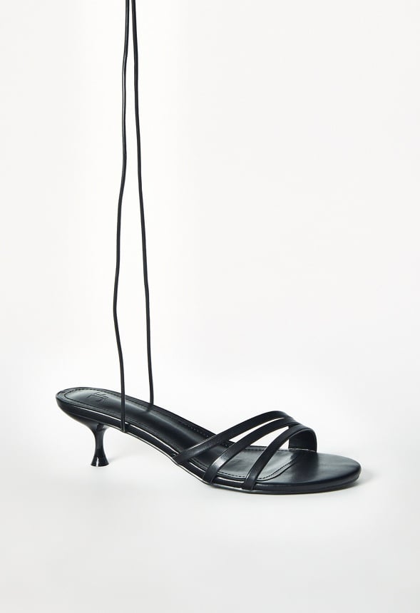 Jesamine Heeled Sandal Black