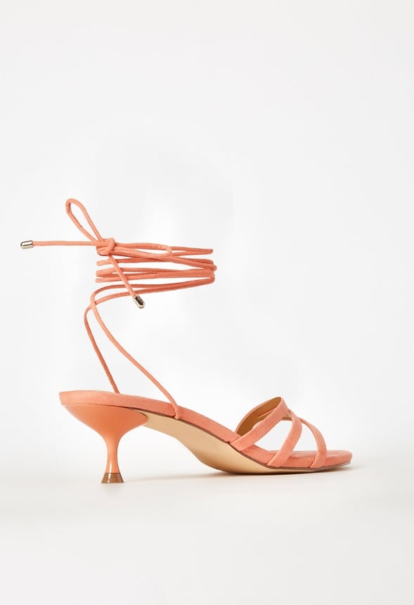 Jesamine Heeled Sandal Blooming Dahlia