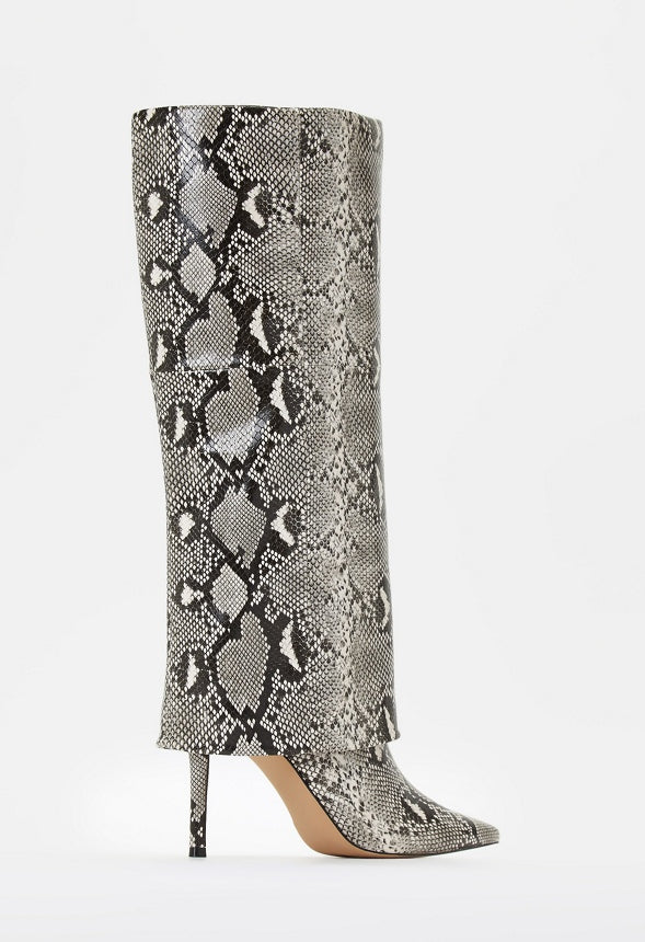 Sivan Stiletto Boot Natural