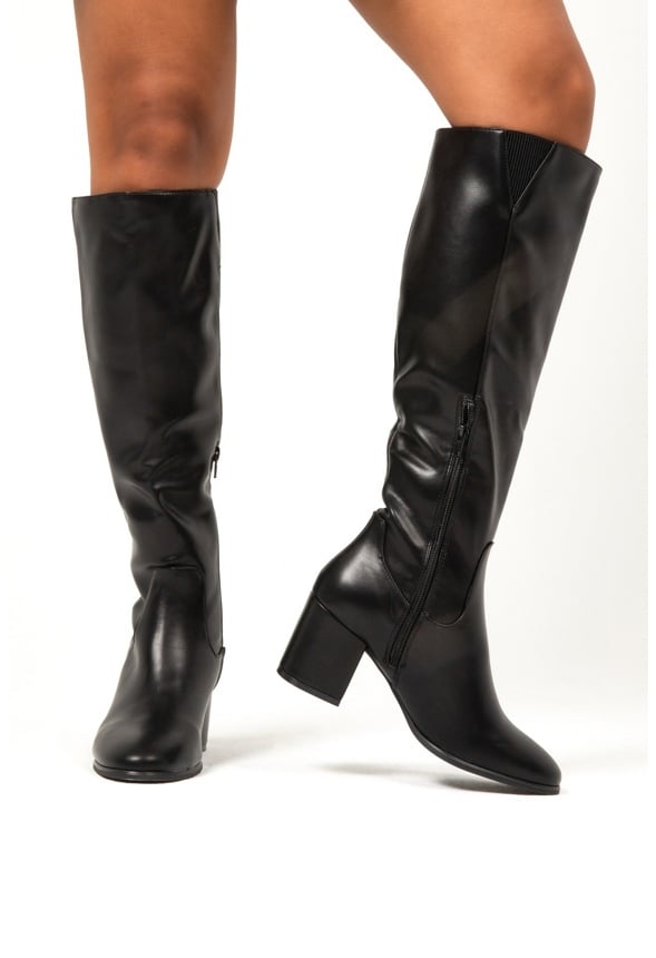Ivanna Heeled Boot Black
