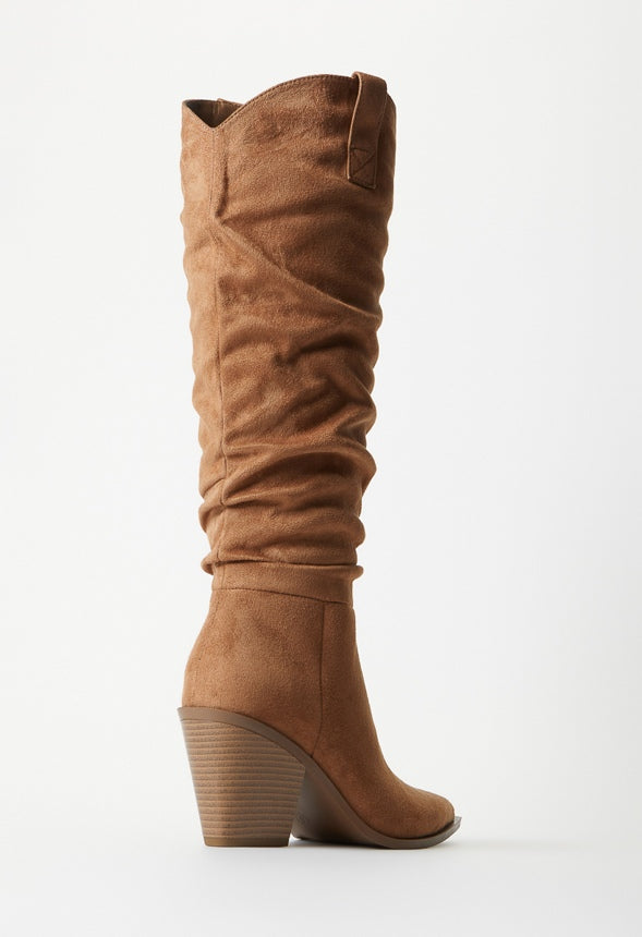 Sansa Slouchy Boot Light Tan