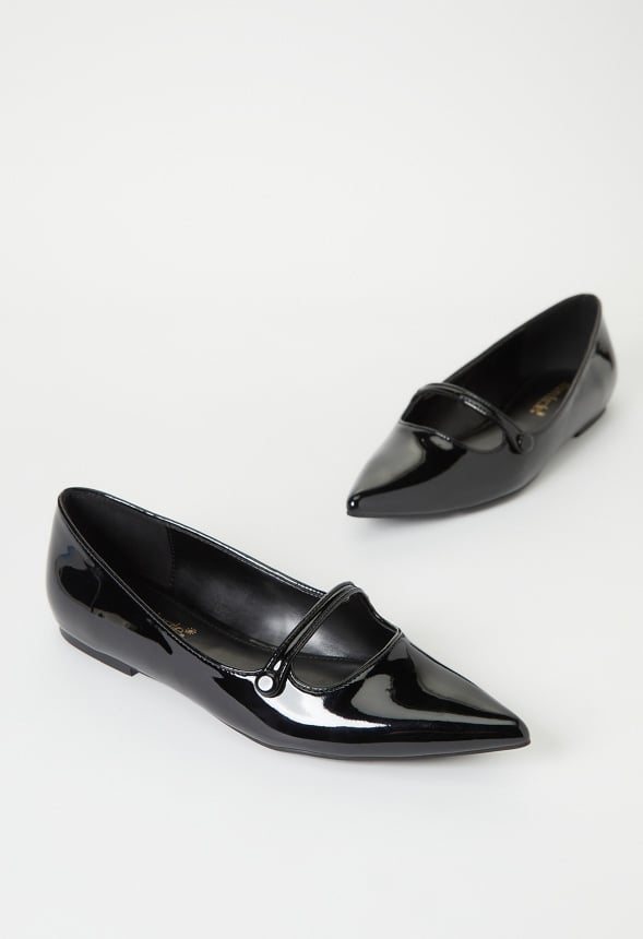 Kelsi Ballet Flat Black