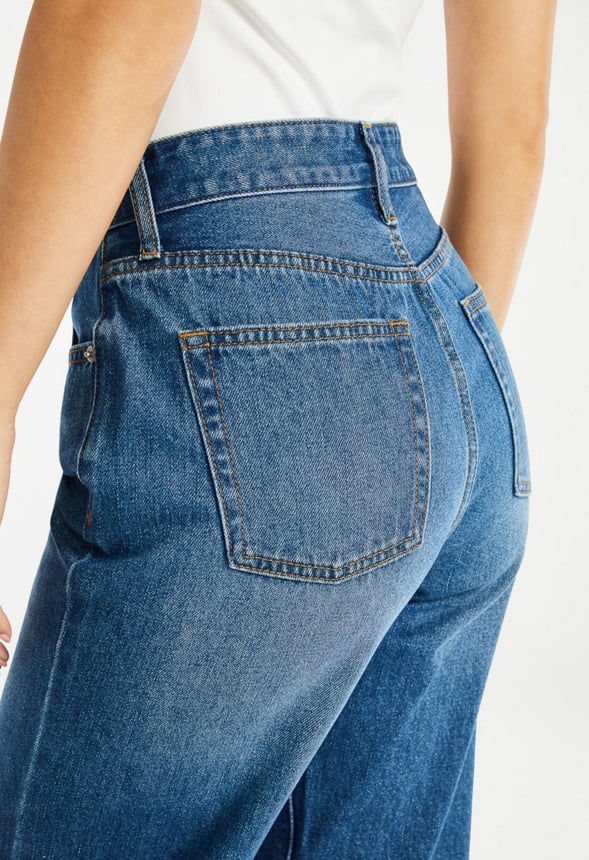 Jack High Rise Ankle Straight Leg Jeans Faze