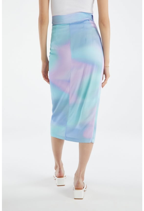 Versatile Wrap Skirt Limpet Shell Multi