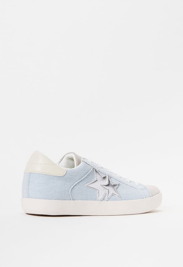 Zaylee Trainers Light Denim Multi