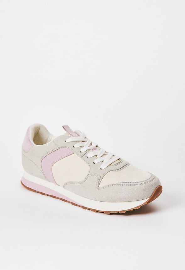 Gwen Athletic Trainers Lilac Snow/ Grey/ Birch