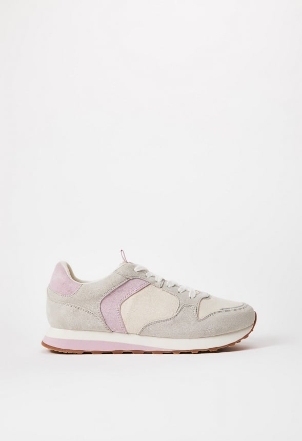 Gwen Athletic Trainers Lilac Snow/ Grey/ Birch