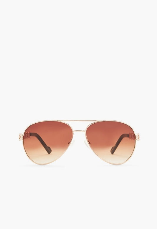 Aviator Sunglasses Gold