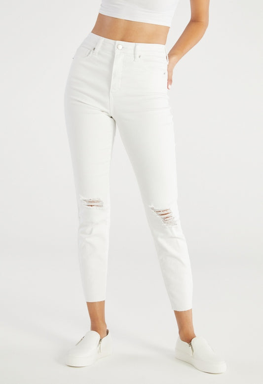 Blake High-Waisted Tummy Tamer Jeans Dove