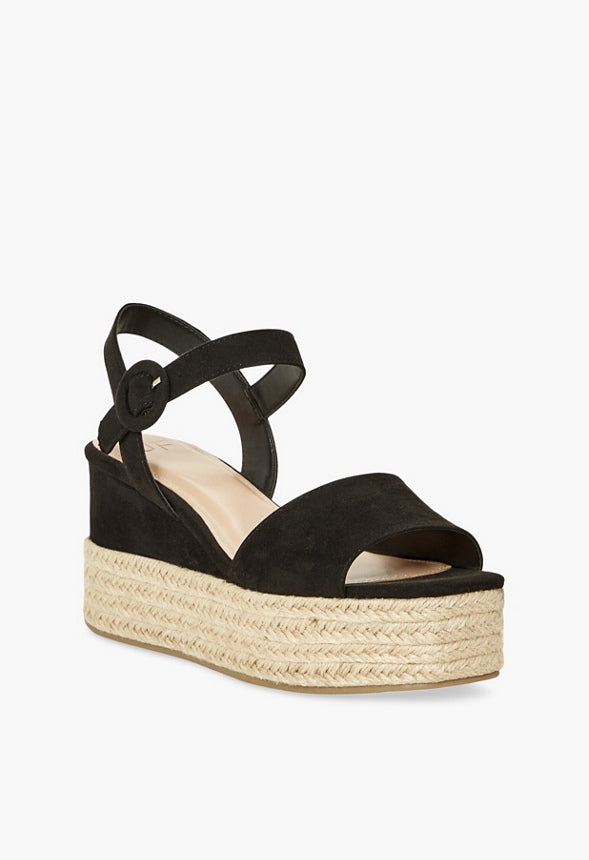 Almost Friday Wedge Black