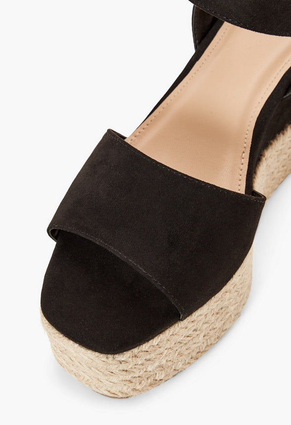 Almost Friday Wedge Black