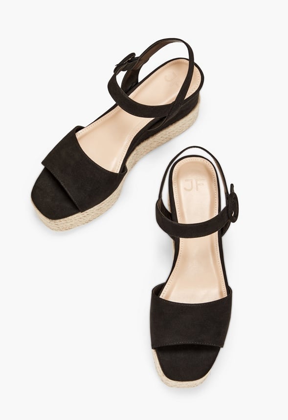 Almost Friday Wedge Black