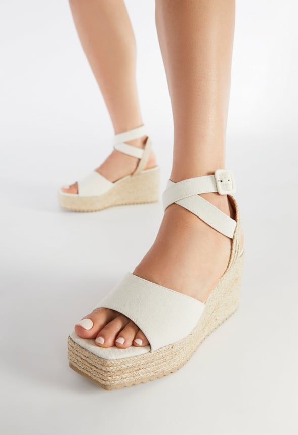 Tinlee Platform Espadrille Wedge Sandal Natural