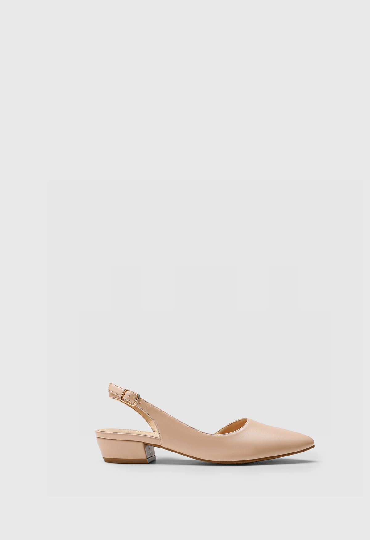 Women's Slingback Kitten Heels Pointed Toe Ankle Strap Dress Pumps